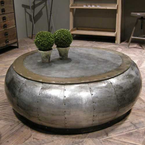 Table basse ronde hanjel