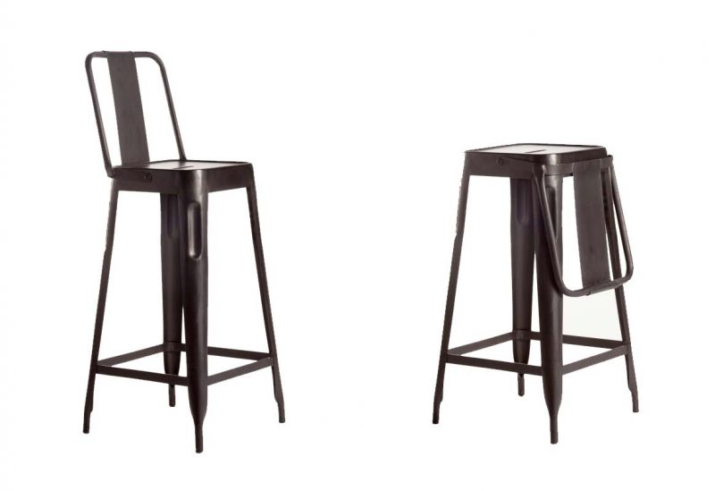 Comment recouvrir un tabouret de bar avec dossier