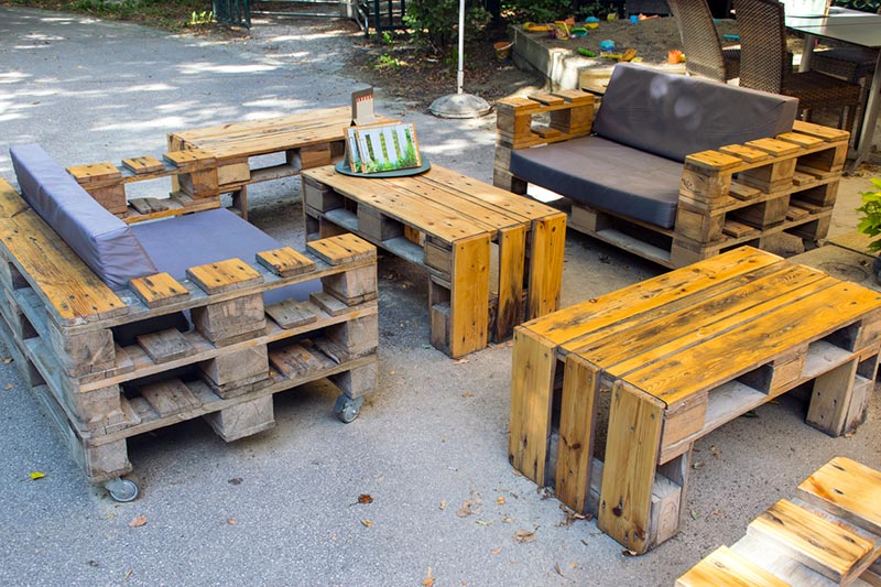 Creer une table basse palette