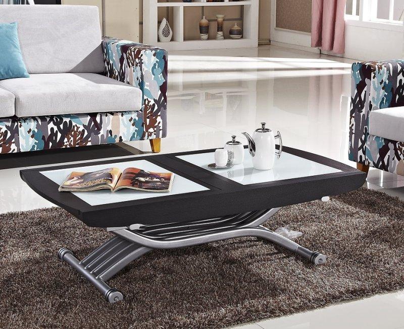 Table basse relevable lea wenge
