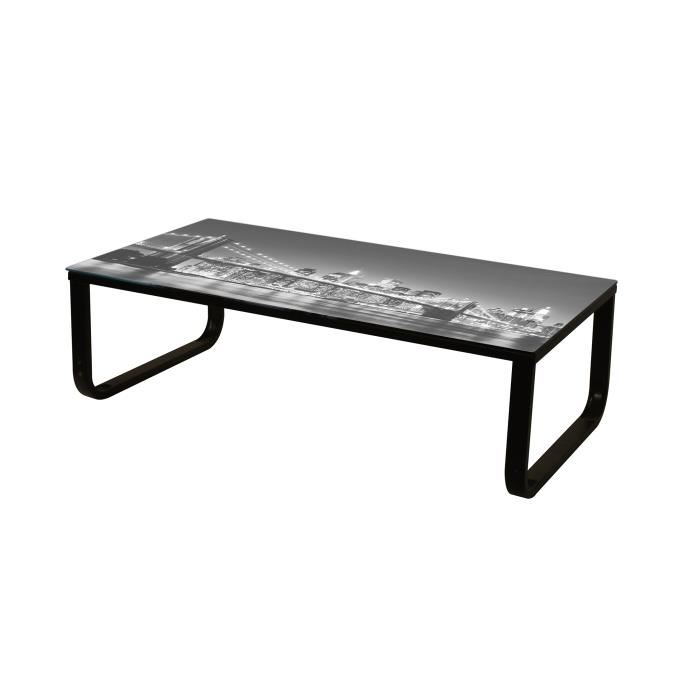Table basse ronde new york