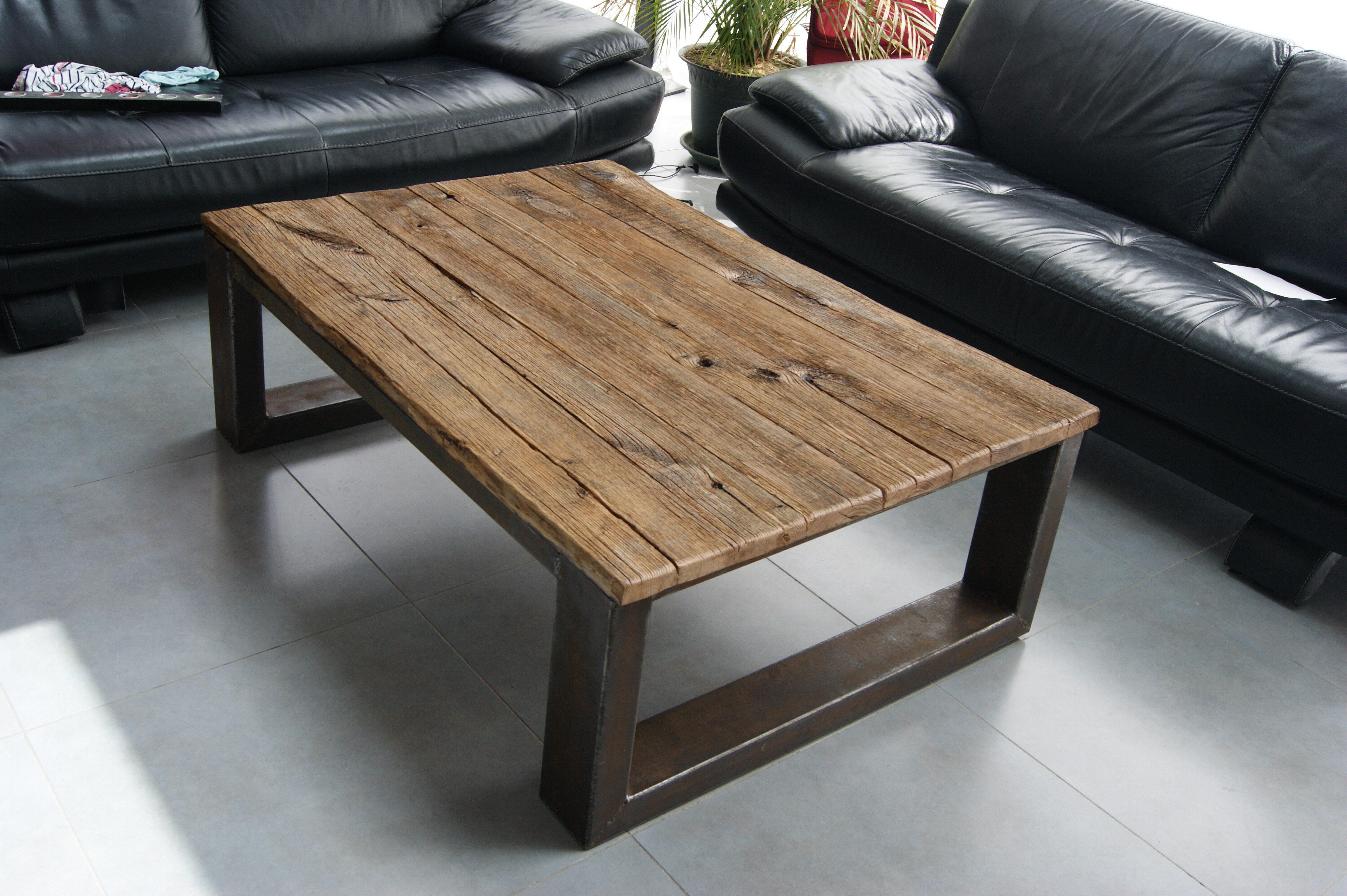 Faire sa table basse industrielle