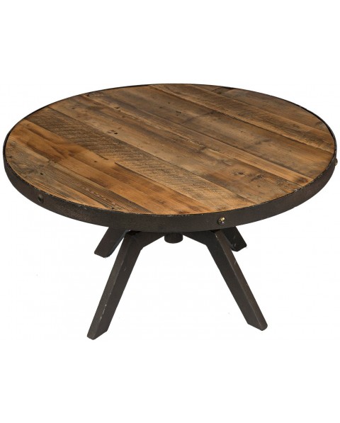 Grande table basse industrielle