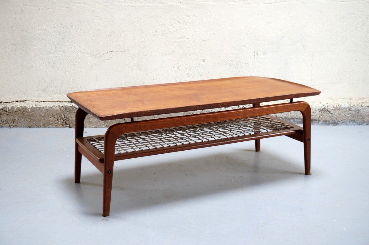 Table basse vintage brocante
