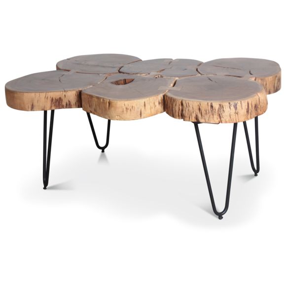 Table basse relevable open en ville