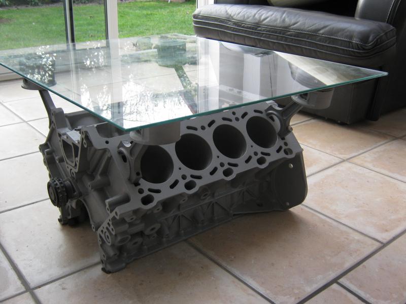 Table basse moteur