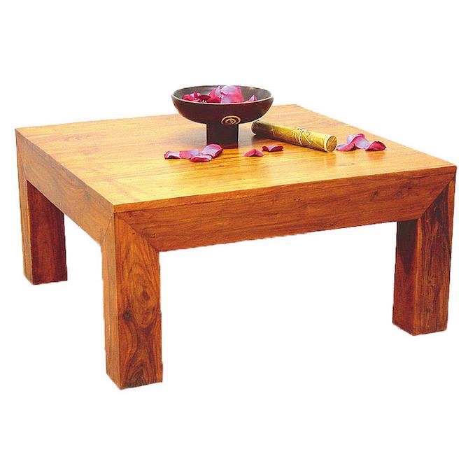 Table basse zen palissandre