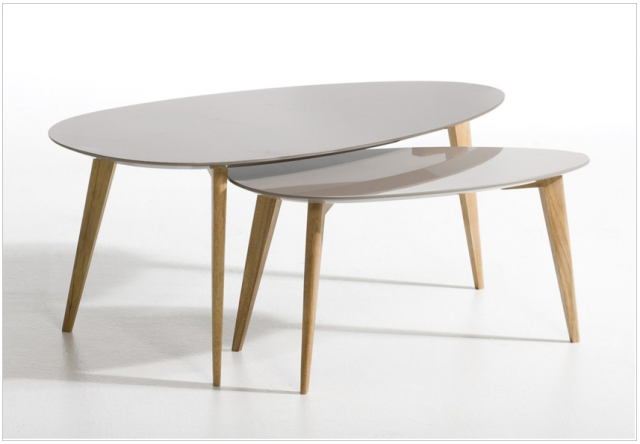 Table basse type scandinave