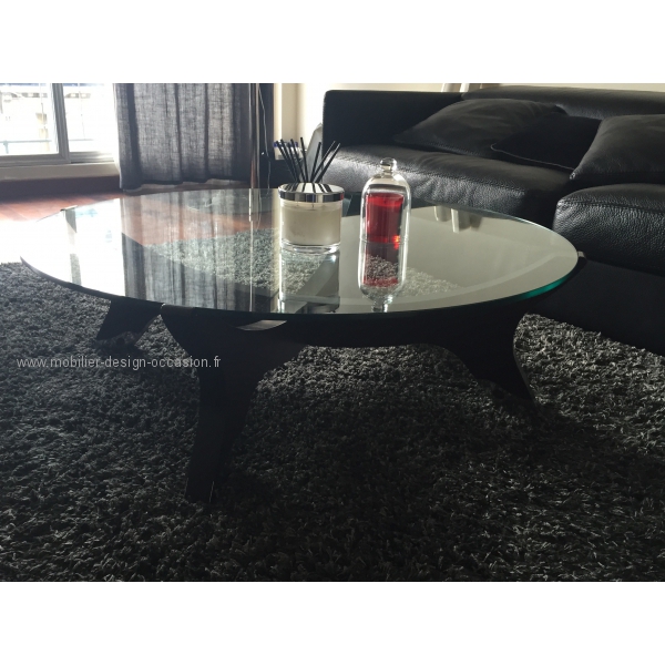 Table basse en verre occasion