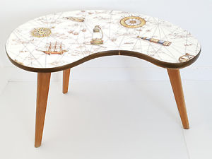 Table basse haricot