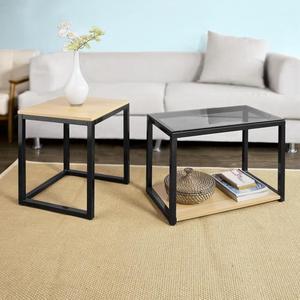 Table basse gigogne carrée