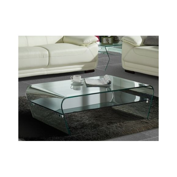 Table basse en verre kelly