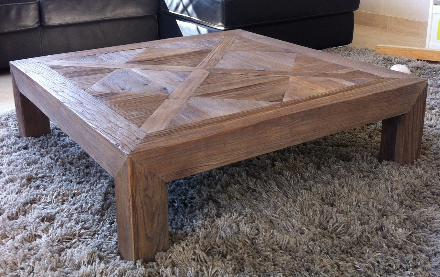 Table basse noir maison du monde