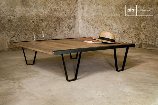 Table basse esprit vintage