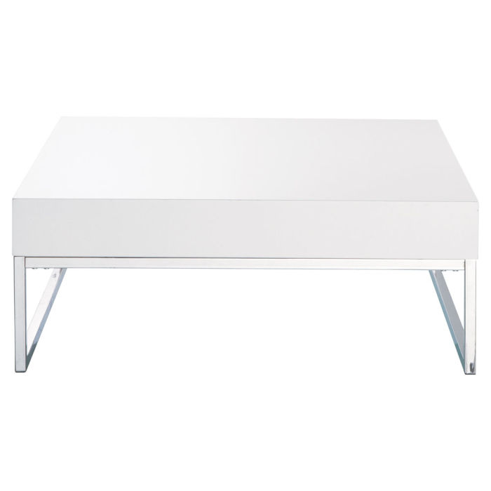 Table basse blanche