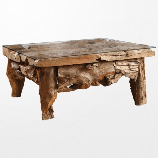 Table basse bois
