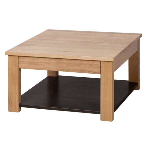 Table basse carrée palace chene j34.087