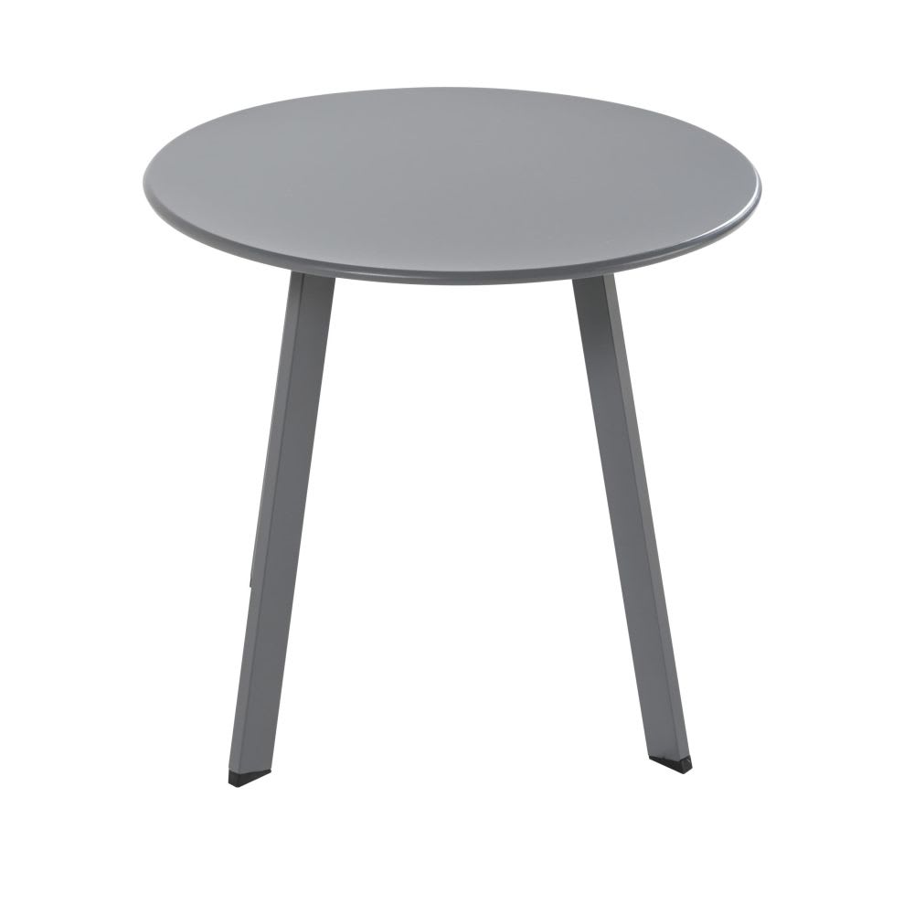 Table basse jardin ronde metal