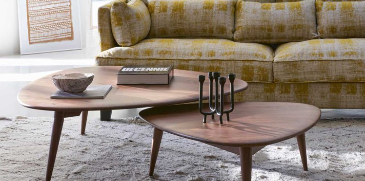 Table basse design vintage
