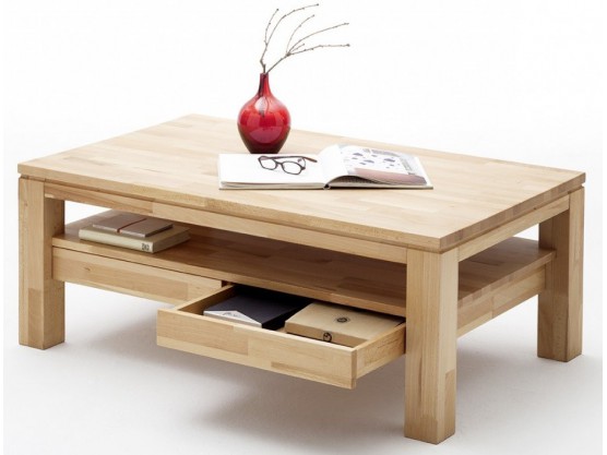 Table basse en hetre pas cher