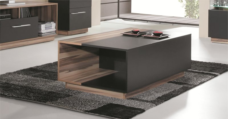 Table basse design avec rangement