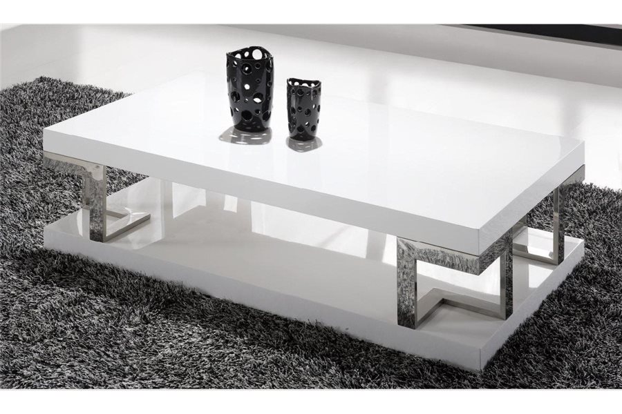 Table basse design rectangulaire