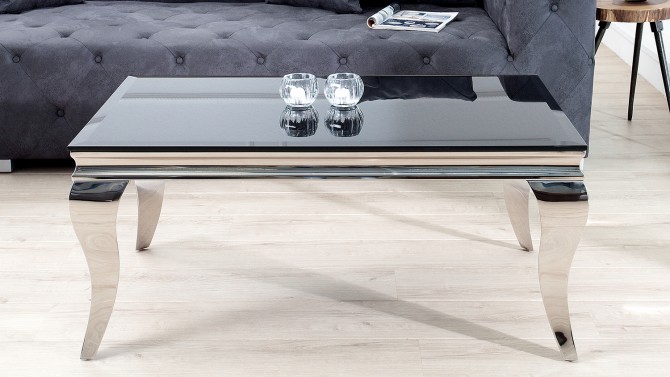 Table basse en verre burano