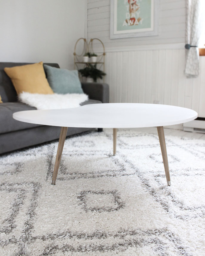 Table basse ronde diy