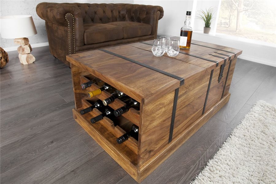 Table basse en bois