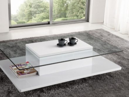Table basse en verre chez but