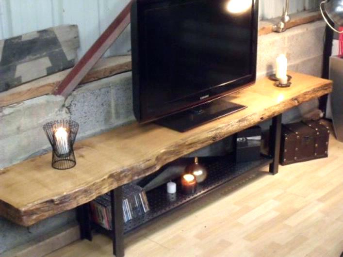Table basse industrielle fait maison