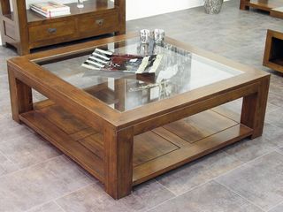 Table basse carrée 110 x 110