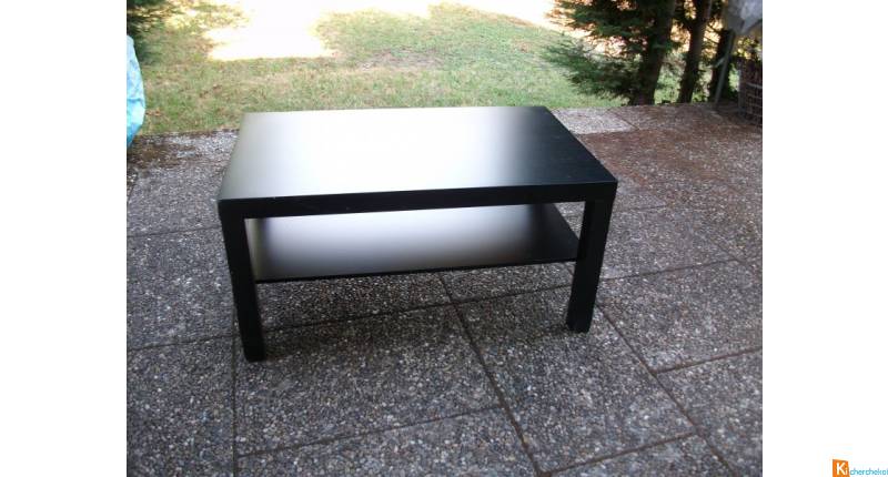 Table basse noire ikea
