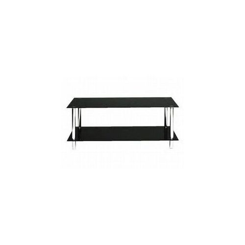 Table basse en verre 2 niveaux