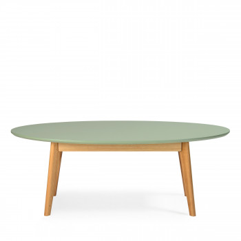 Table basse scandinave ovale