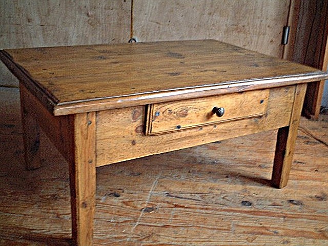 Table basse rustique pas cher