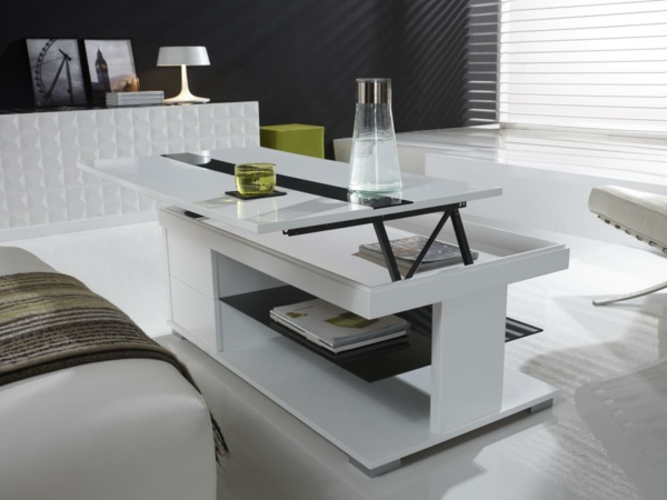 Table basse relevable grande
