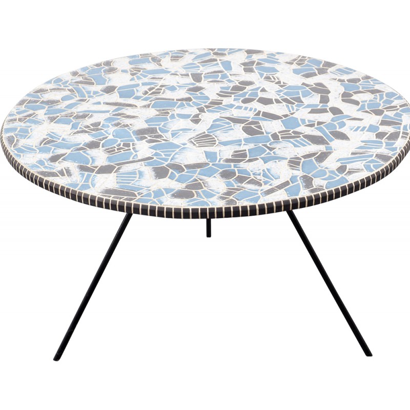 Table basse ronde mosaique