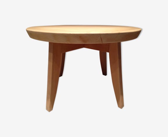 Table basse ronde hetre