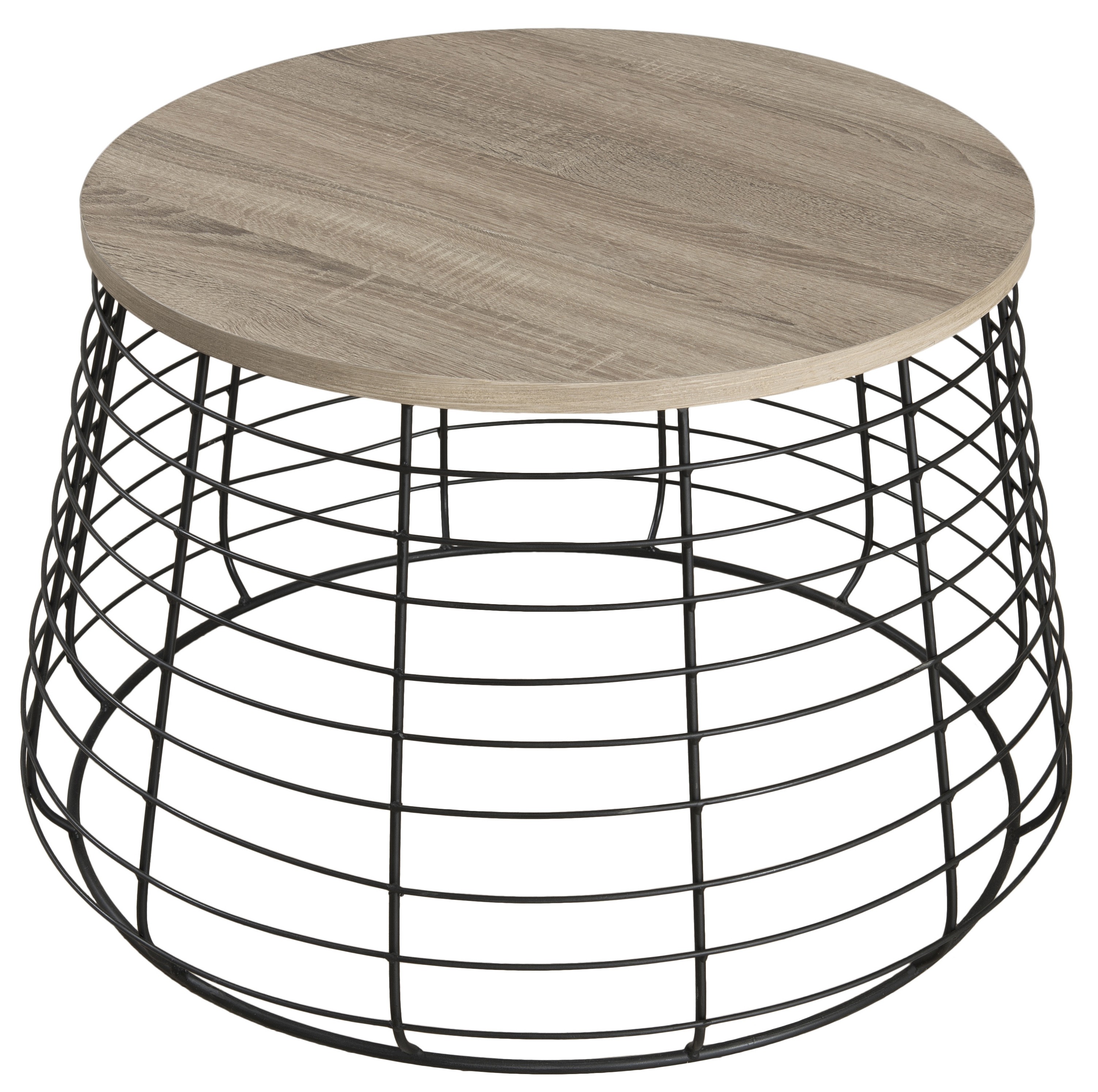 Table basse ronde fer