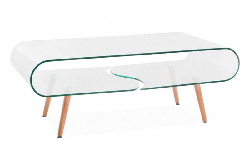 Table basse teck