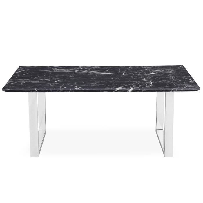 Table basse plateau marbre