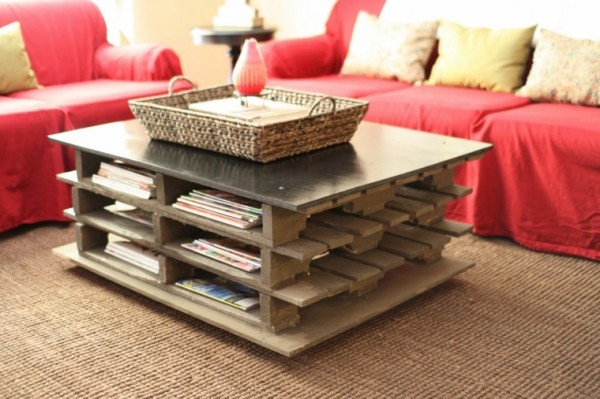 Achat table basse palette bois