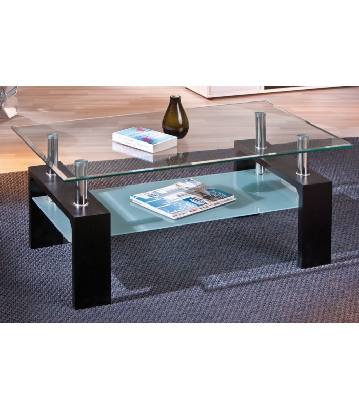 Table basse en verre image