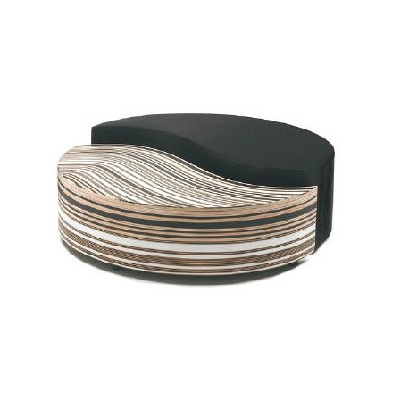 Table basse ying yang