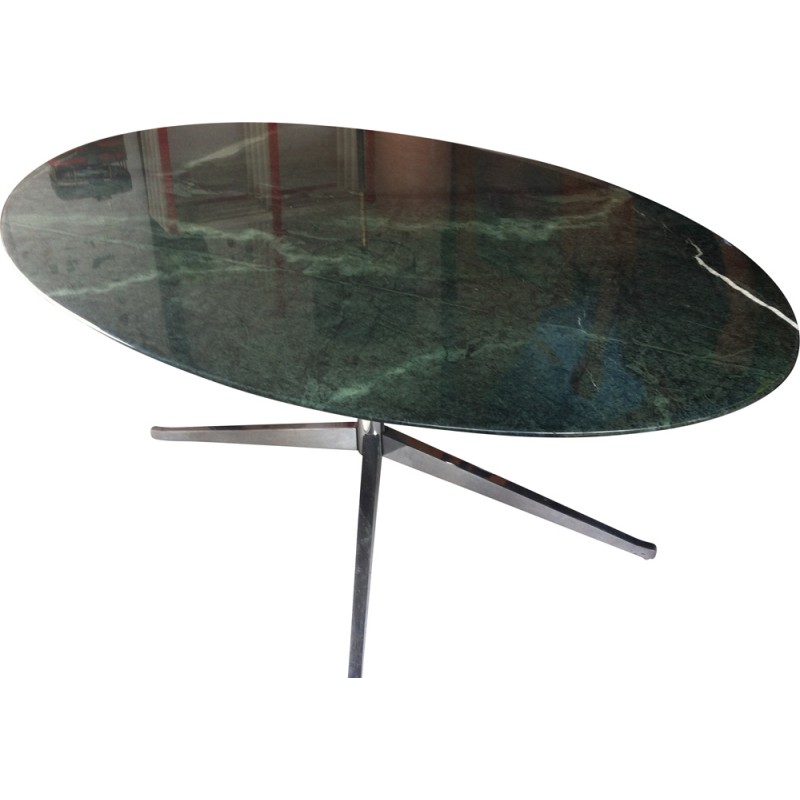 Table basse ovale marbre knoll