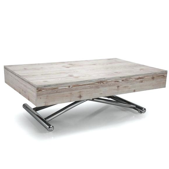 Table basse relevable carrera xl bois wenge
