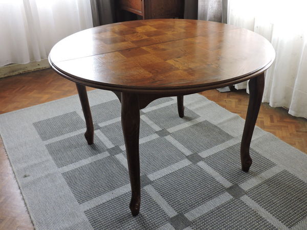 Table basse ronde louis xv