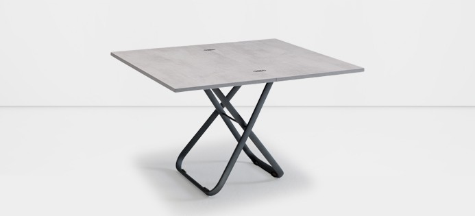 Table basse relevable domus