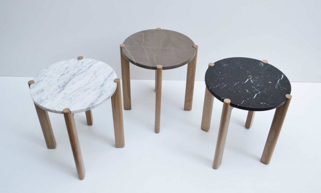 Table basse en pierre ou marbre